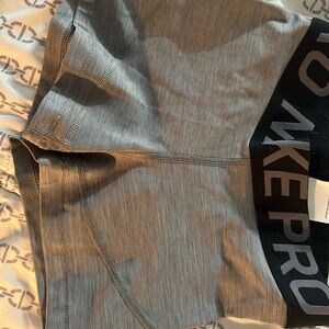 Nike Pro Dri-FIT Gray Shorts